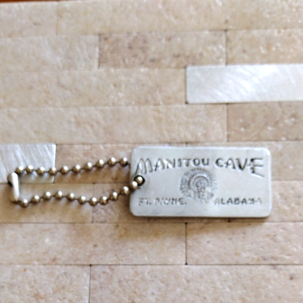 Manitou Cave Ft Payne Slay Keychain